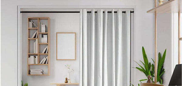 Room Divider Curtain Tension Rod