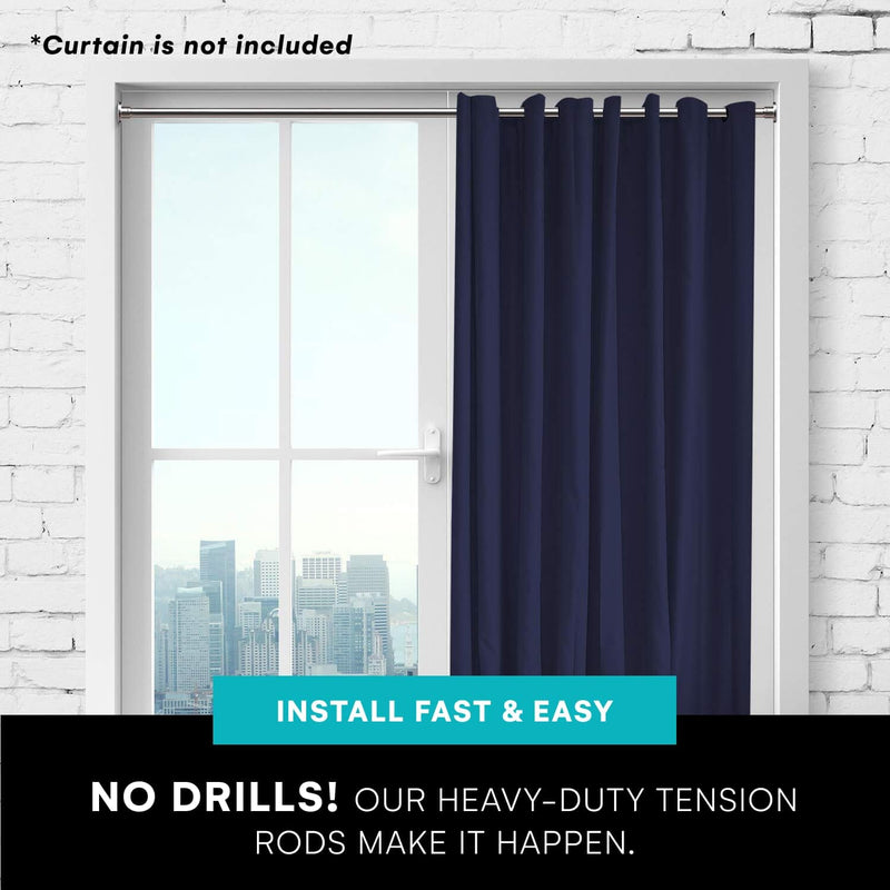 Tension Curtain Rod: Premium Tension Rod Room Divider