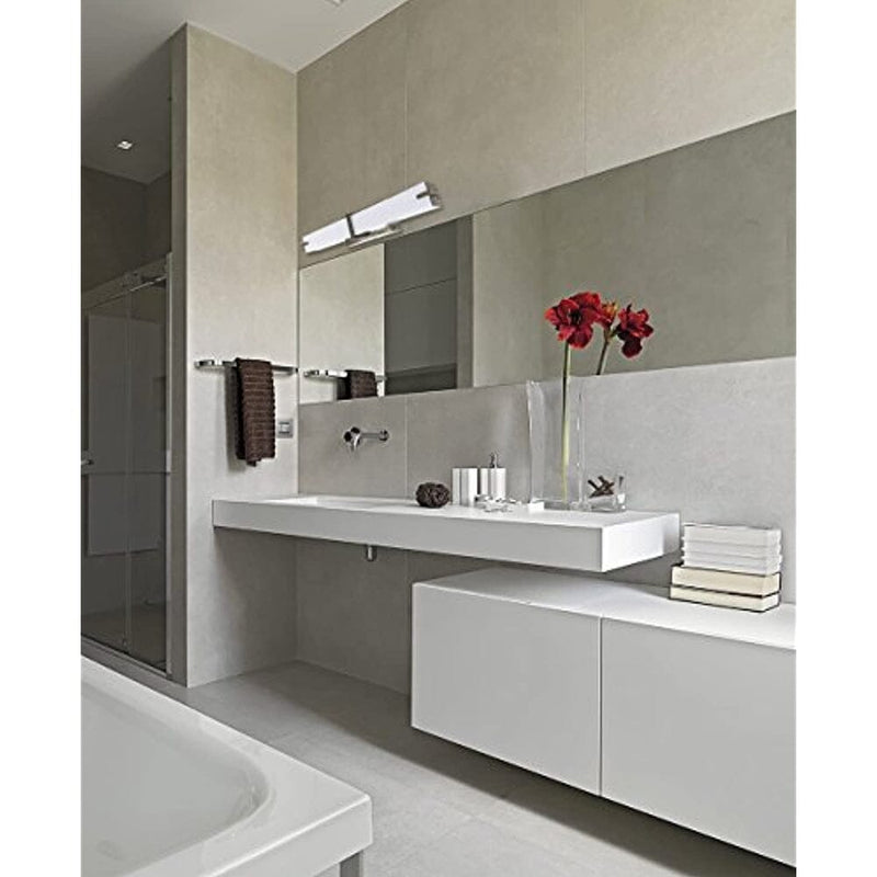 Modern Frosted Bathroom Vanity Light Fixture-Hamilton Hills-RoomDividersNow