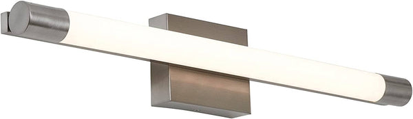 Sleek & Dimmable Frosted Vanity Light