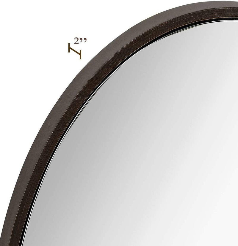 Oval Wall Mirror - 24x36 Inches