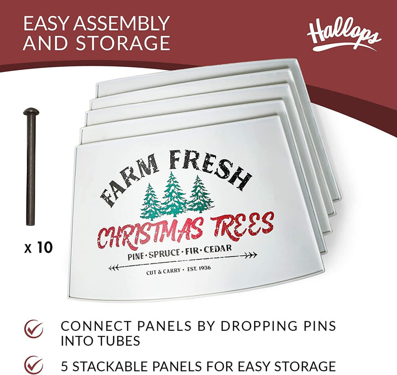 Adjustable Metal Tree Collar for Christmas Trees