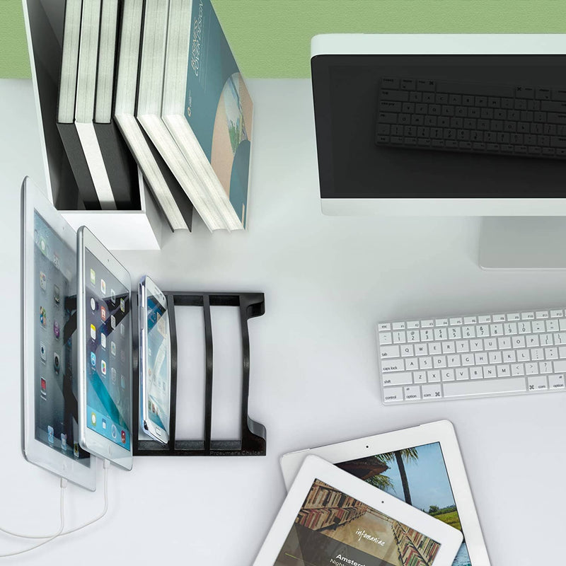 5-Device Charging Organizer and Desktop Stand