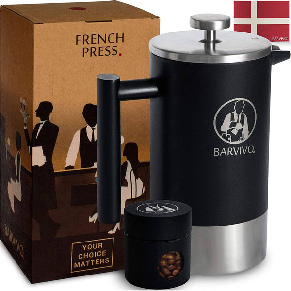 Barista French Press Coffee Maker Best For Brewing Your Favorite Cup Of Coffee