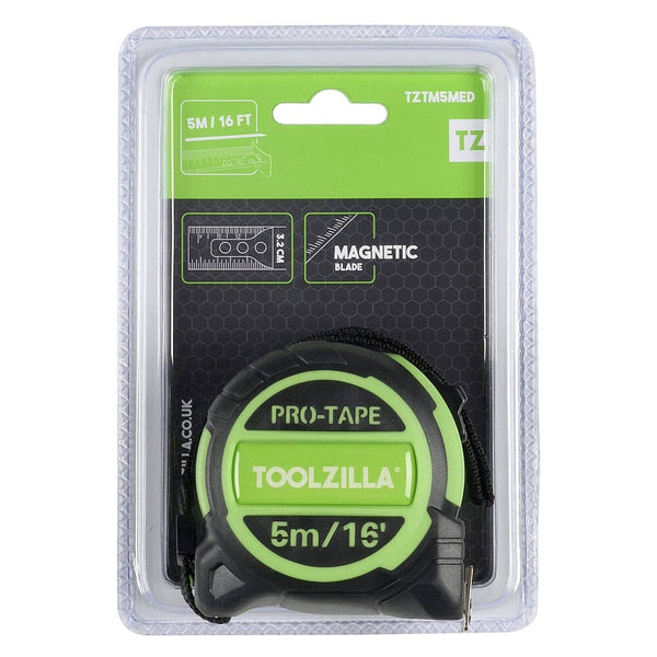 16ft 5m Tape Measure Retractable Measuring Tape Suitable For All Diy-Toolzilla-RoomDividersNow