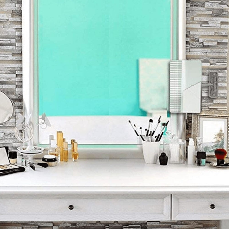 3X Magnified Premium Modern Wall Mounted Rectangular Vanity Makeup Mirror-Hamilton Hills-RoomDividersNow
