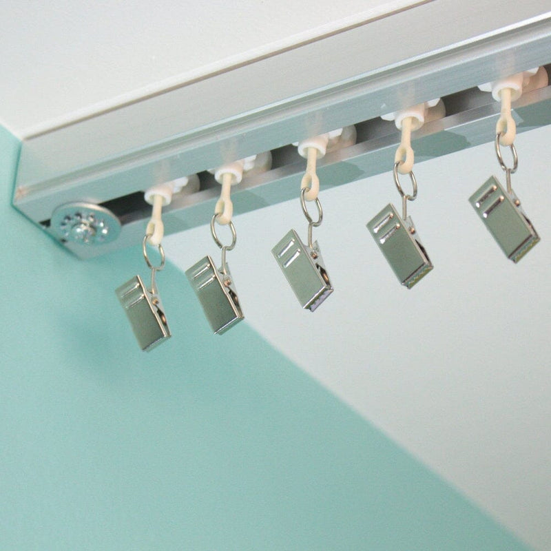 Ceiling Track Accessories: Curtain Track Hooks, Roller Hooks-Room Dividers Now-RoomDividersNow