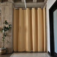 Movable room dividers are more versatile opposed to building  a wall.