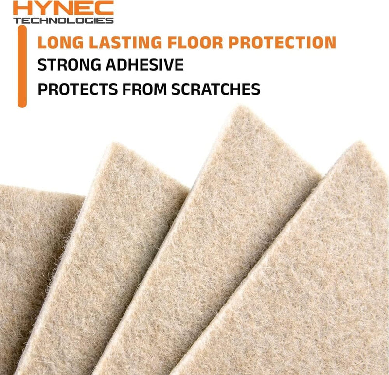 Felt Pad Floor Protectors-Hynec Technologies-RoomDividersNow