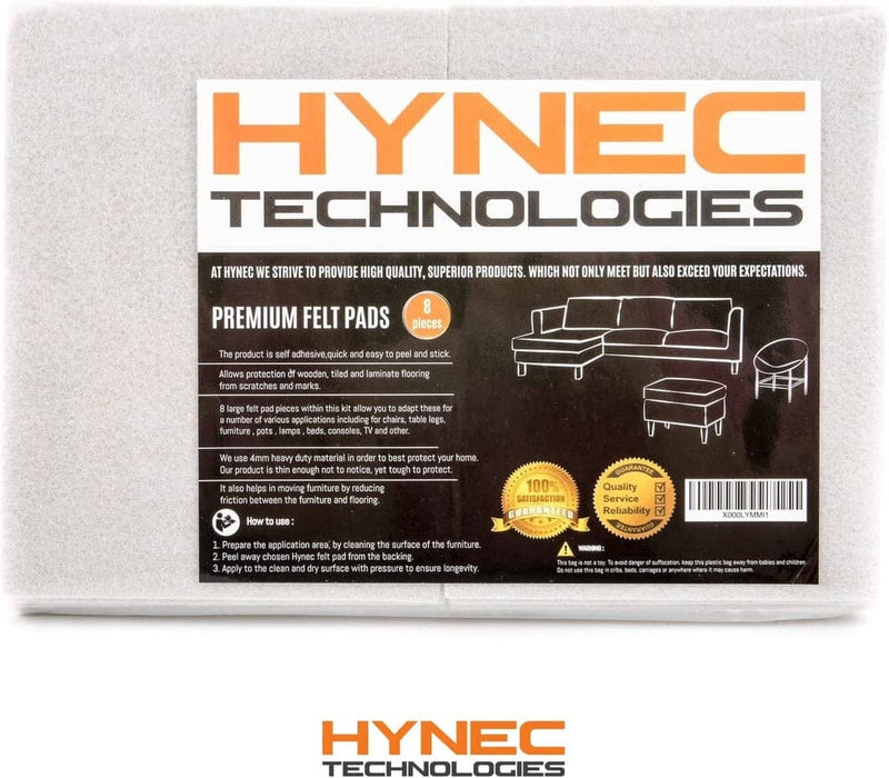 Felt Pad Floor Protectors-Hynec Technologies-RoomDividersNow