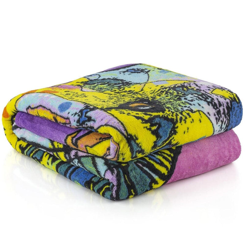 Golden Retriever Super Soft Plush Fleece Throw Blanket by Dean Russo-Dawhud Direct-RoomDividersNow
