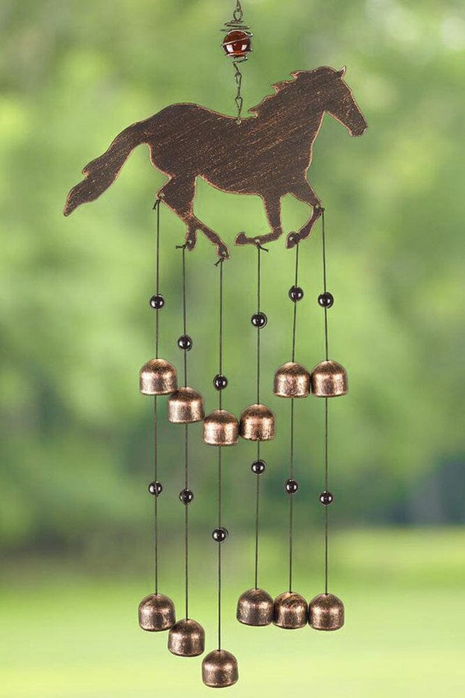 Horse Outdoor Garden Decor Wind Chime-Dawhud Direct-RoomDividersNow