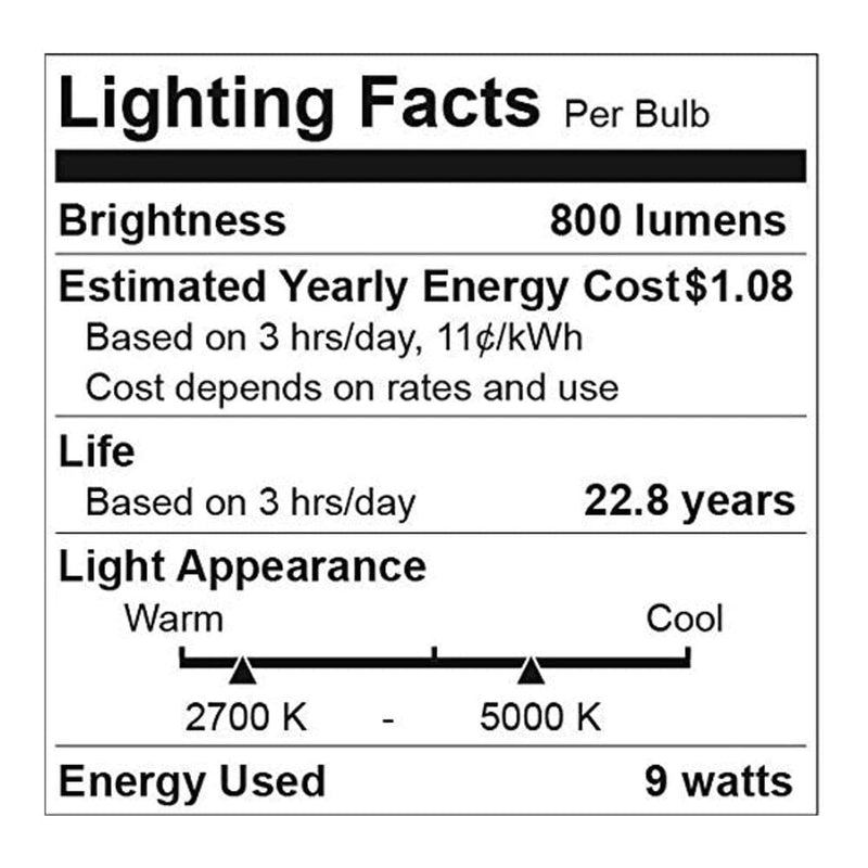 LED Smart Bulb - A19 E26 Dimmable Lightbulb-Hamilton Hills-RoomDividersNow