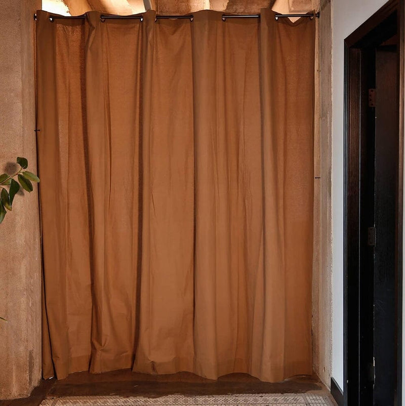 Muslin Room Divider Curtains-Room Dividers Now-RoomDividersNow