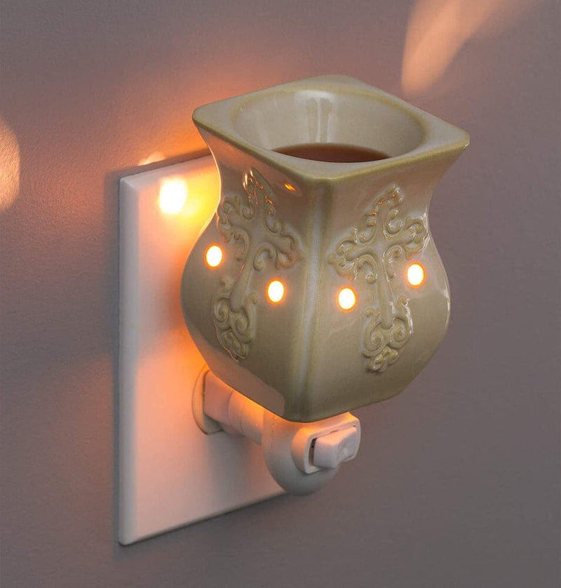Antique White Ceramic Accent Wax Melt Warmer: Enhance Your Space –  RoomDividersNow
