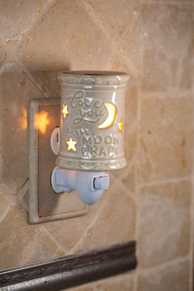 Plug-In Fragrance Wax Melt Warmer (Love You to the Moon and Back)-Dawhud Direct-RoomDividersNow
