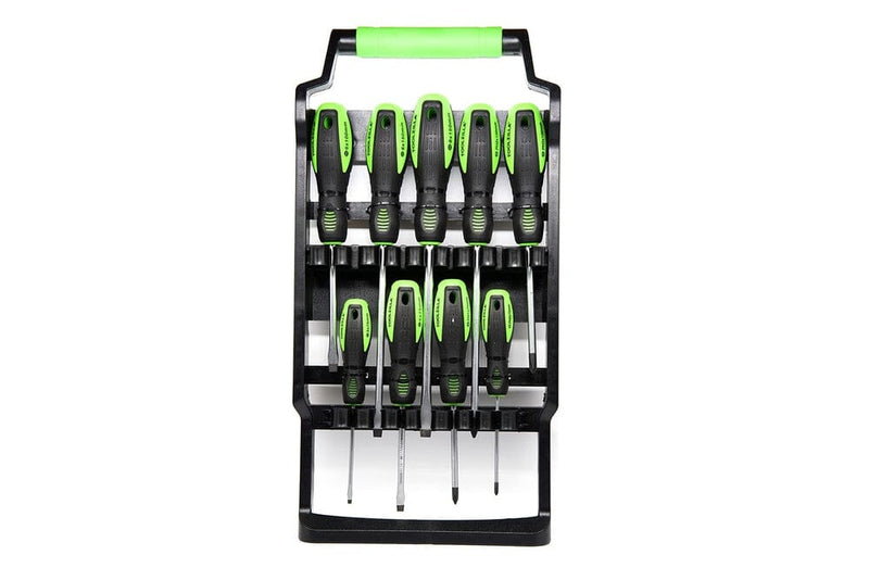 Professional 9 Piece Magnetic Screwdriver Set Carry Case Compatible-Toolzilla-RoomDividersNow