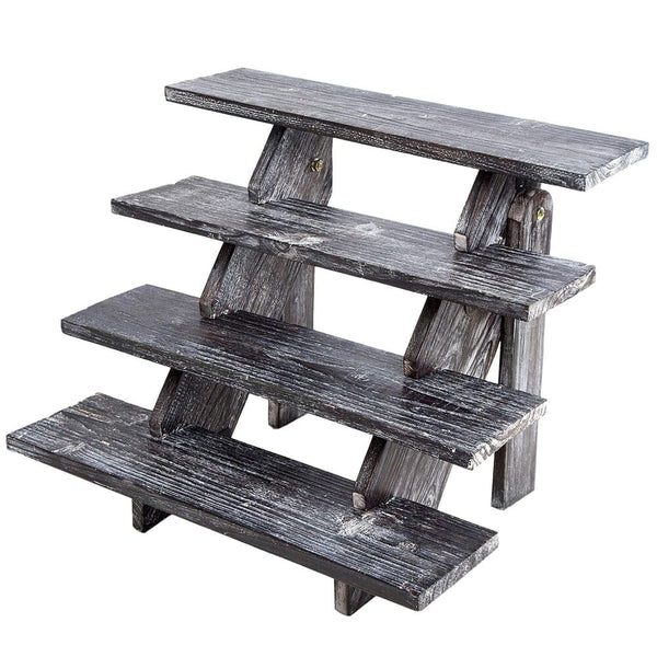 Rustic Cupcake Stand - Wooden Retail Table Display. Wood Cake Stand Display-Hallops-RoomDividersNow