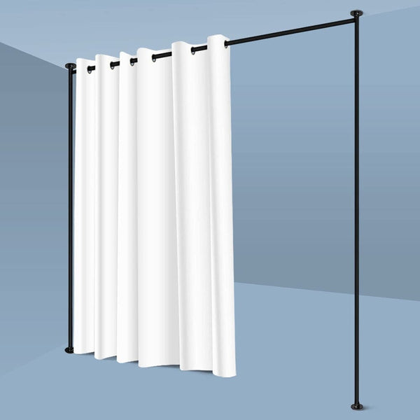 Zenfinit Curtain Divider Stand - Freestanding Vertical Tension Stand-Room Dividers Now-RoomDividersNow