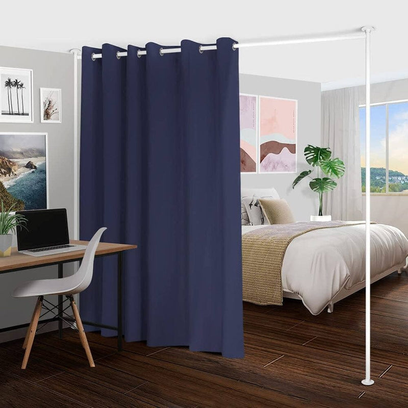 Zenfinit Curtain Divider Stand - Freestanding Vertical Tension Stand-Room Dividers Now-RoomDividersNow