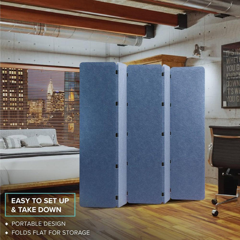 Folding 5/4/3 Panel Room Divider Screens-Room Dividers Now-RoomDividersNow