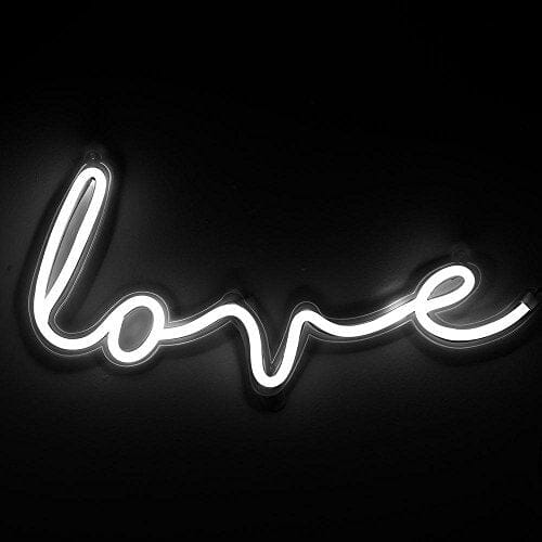 Love LED Neon Light Wall