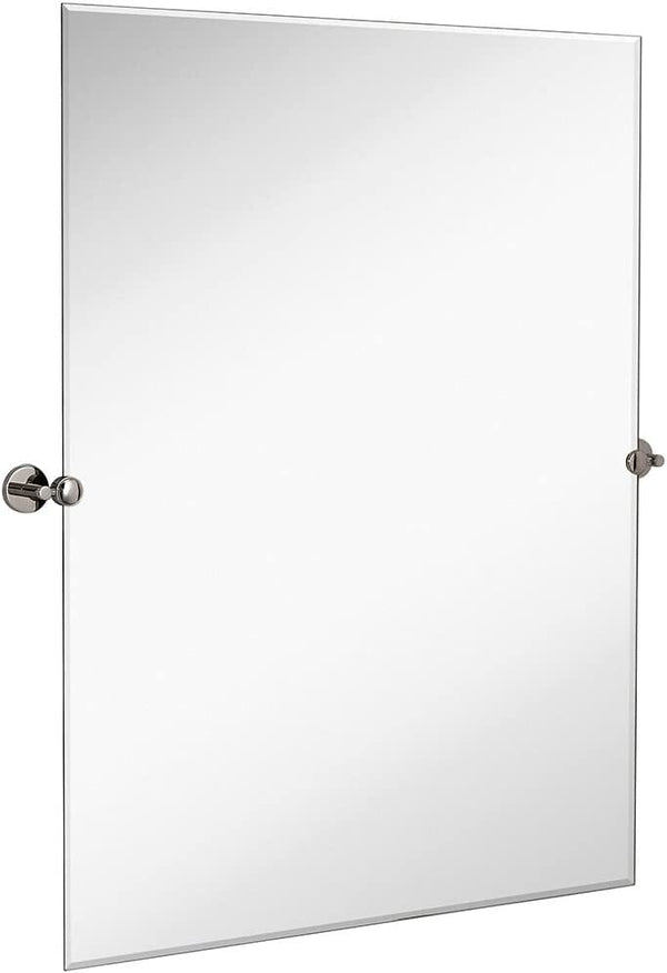Large Rectangle Mirror with Adjustable Silver Back