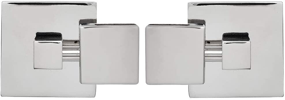 Silver Tilting Mirror Anchors
