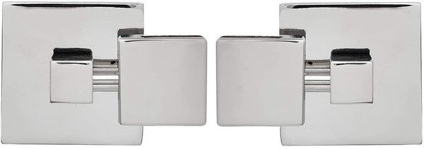 Silver Tilting Mirror Anchors