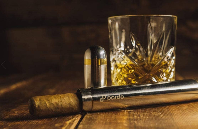 Portable Stainless Steel Cigar Tube