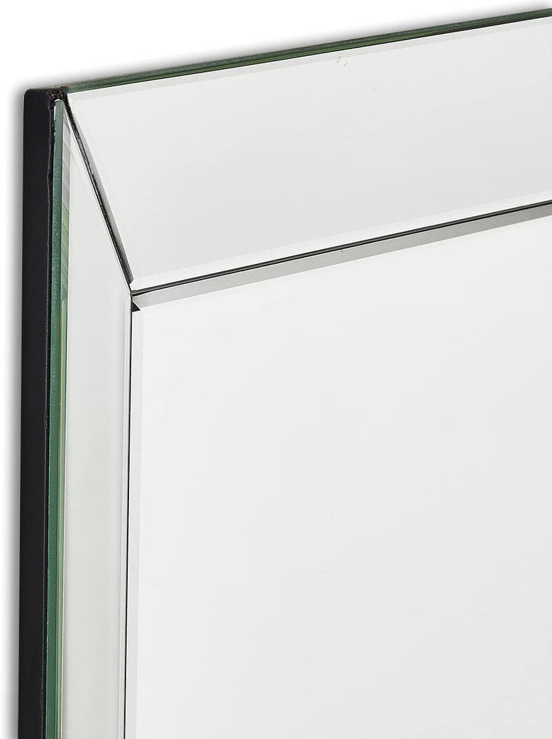 Silver Beveled Mirror - 30" x 40" Rectangular