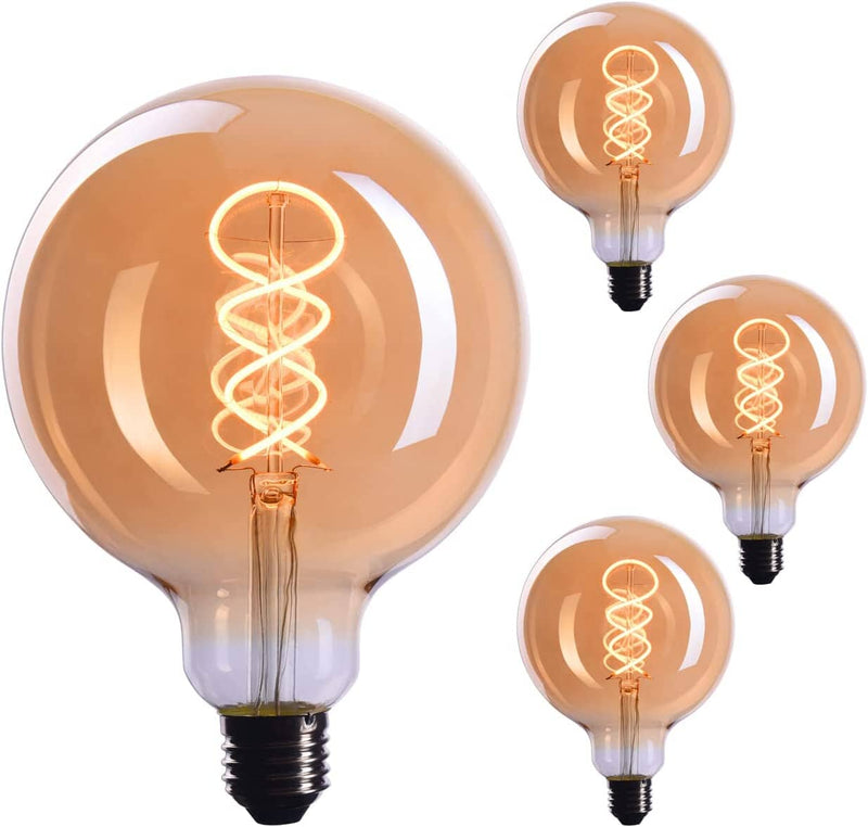Dimmable Incandescent Bulbs - Pack of 6 E26 Base