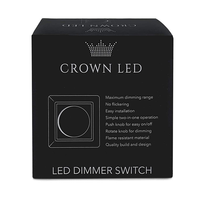 Dimmer Switch for Flush-Mounted Installation