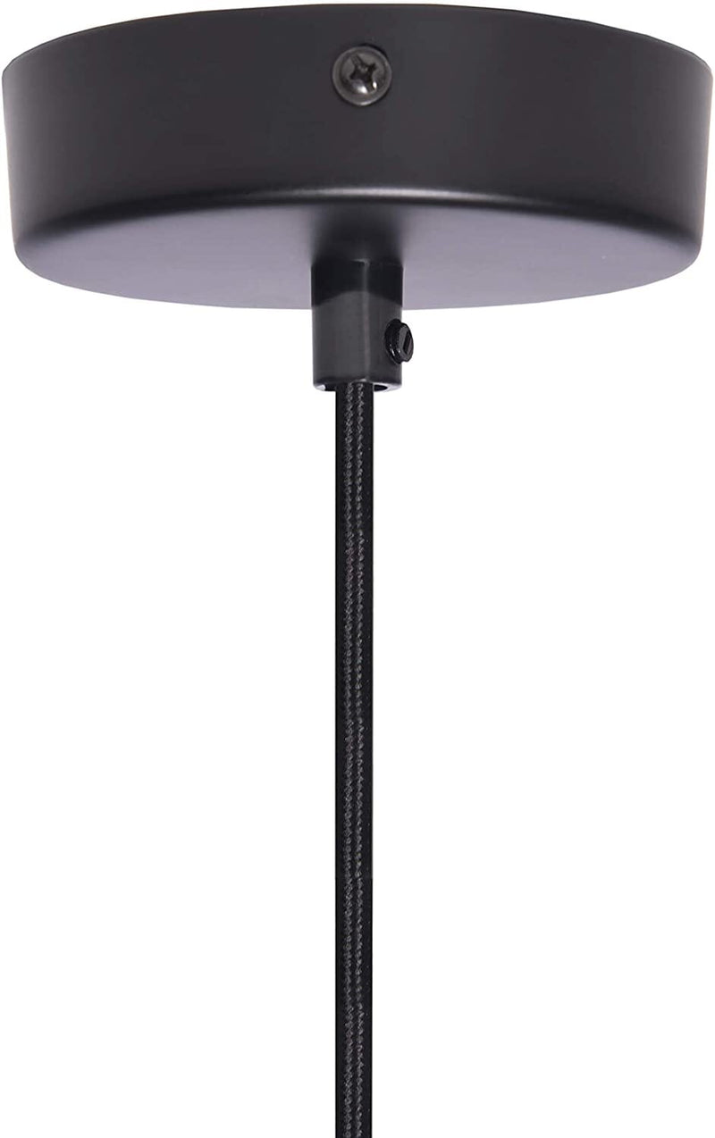 Dimmable Black Pearl Edison Lamp with Textile Cable