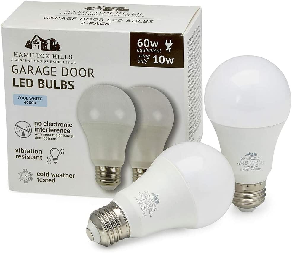 LED Garage Door Bulbs - Weatherproof Replacement Lights