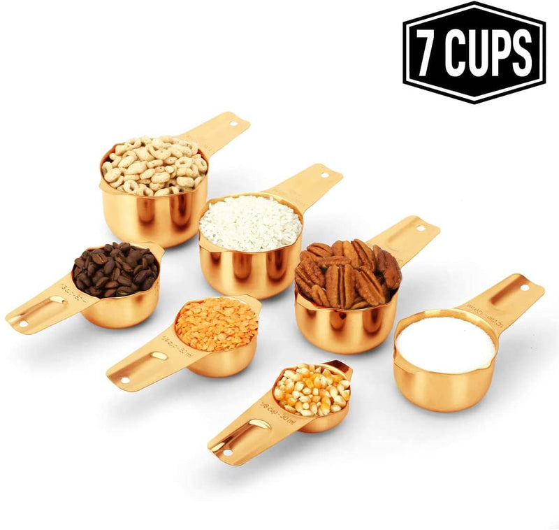 Copper Plated Measuring Cups