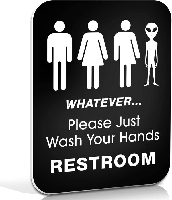 Restroom Sign: All Gender Trans