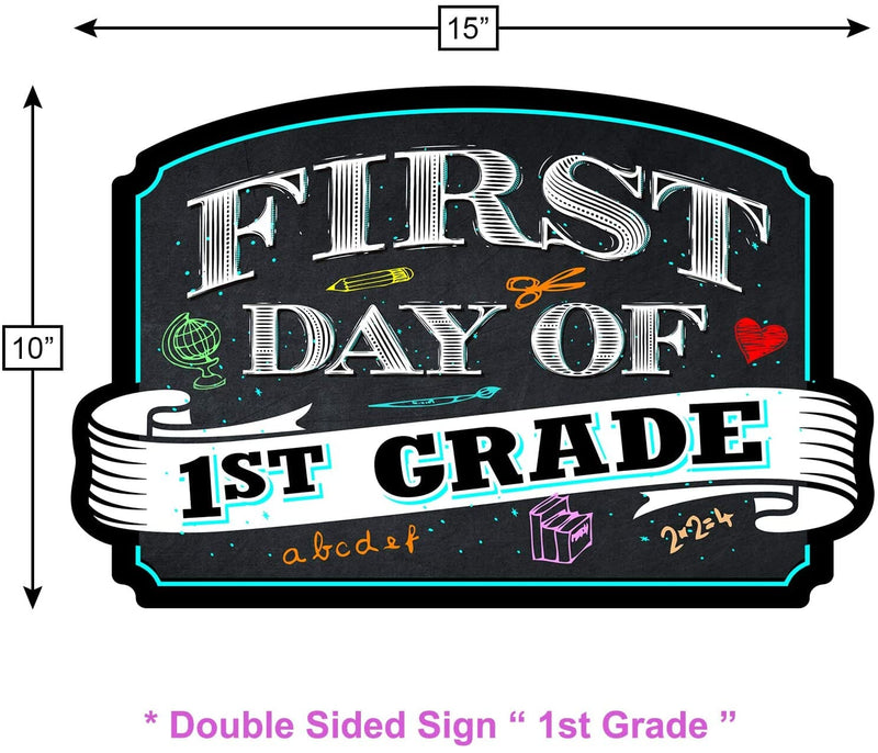 Double Sided First & Last Day of School Photo Prop