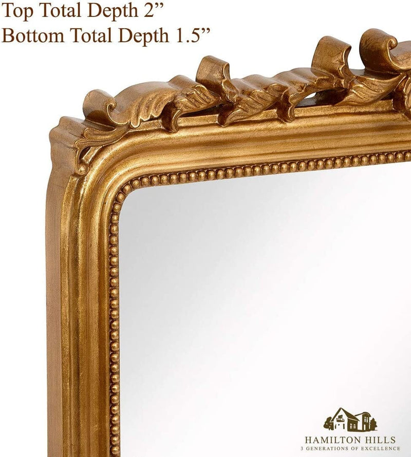Gold Baroque Wall Mirror
