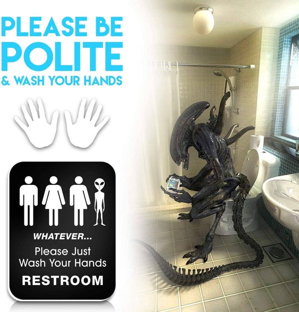 Restroom Sign: All Gender Trans