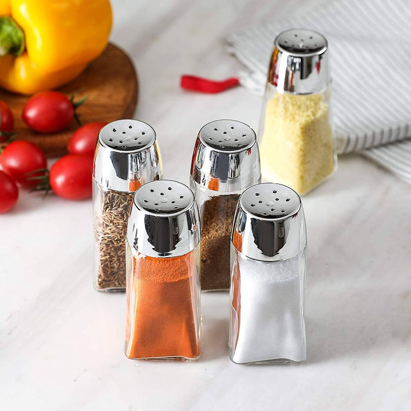 Glass Salt and Pepper Shaker Set-4pcs