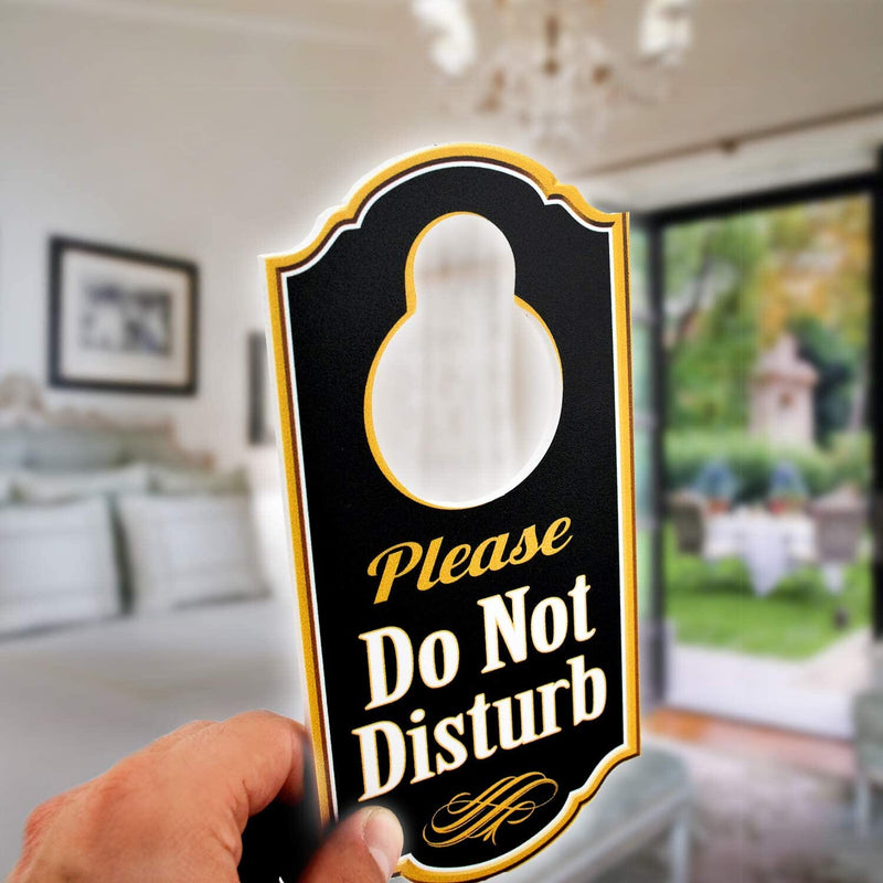 Do Not Disturb Door Hanger Sign