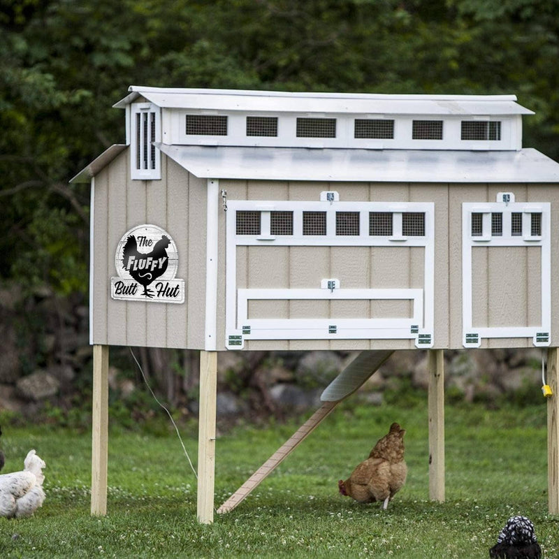 Chicken Coop Sign - Hen House & Rooster Shelter