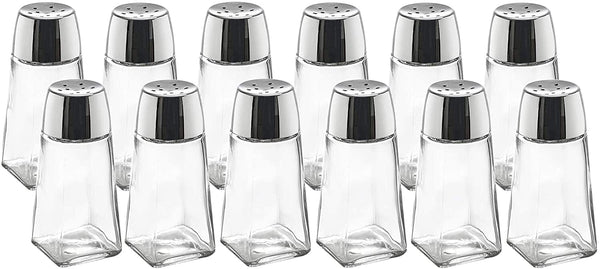 Glass Salt and Pepper Shaker Set-12pcs