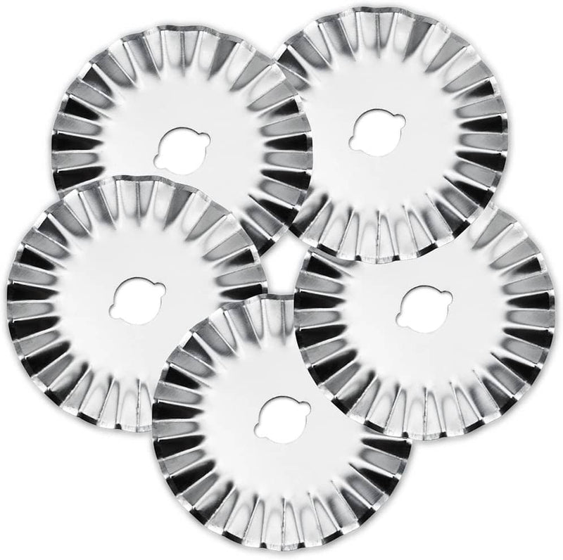 10 Pack of 45mm Rotary Cutter Blades for Quilting
