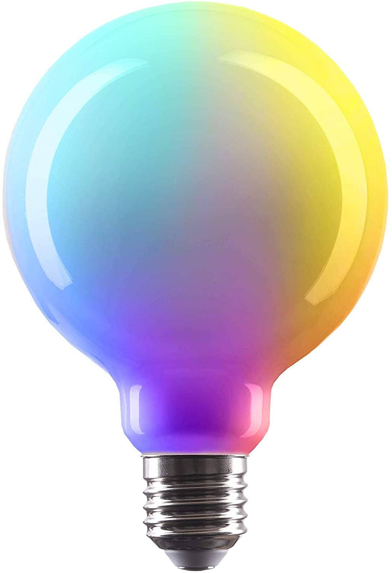 360 RGB Dimmable E27 Lightbulb - 4W, Warm White & Color Changing