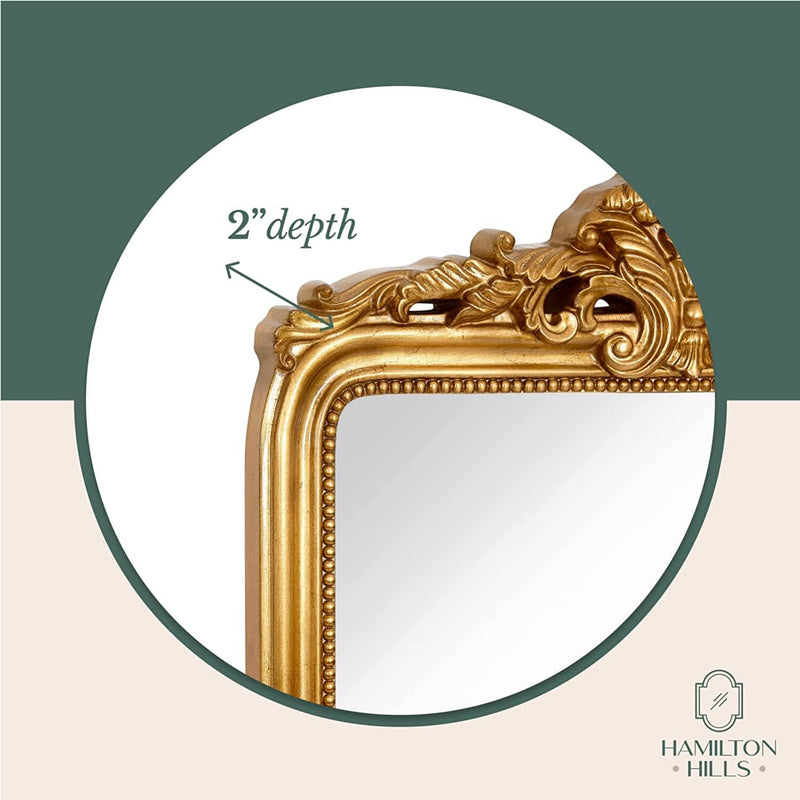 Gold Baroque Wall Mirror
