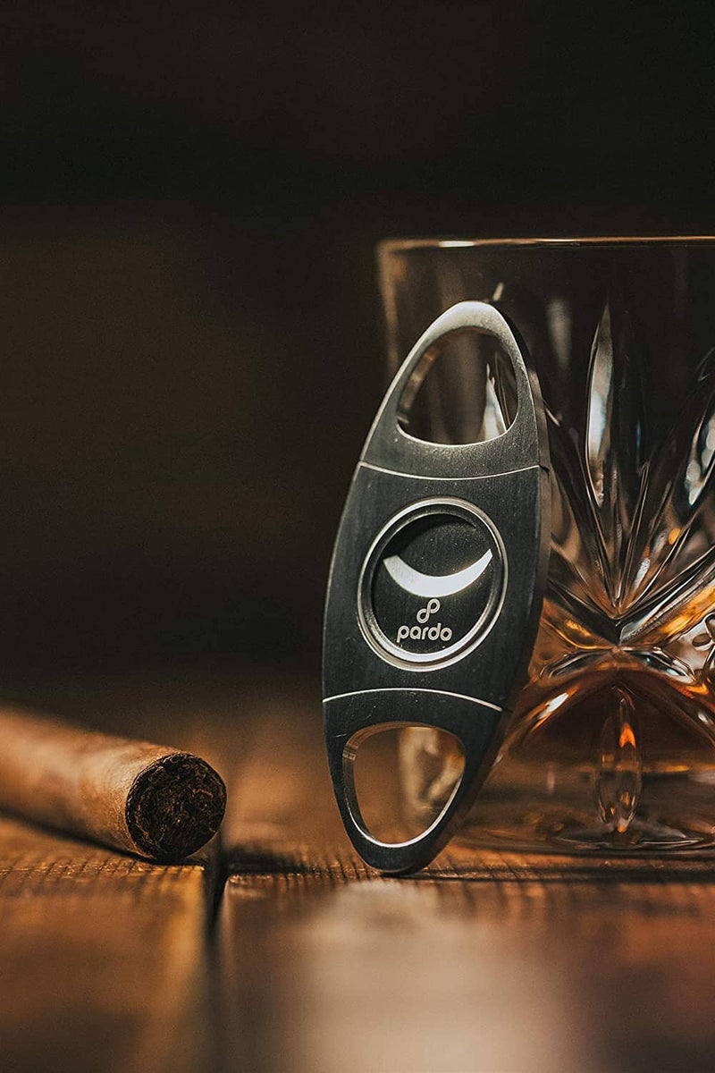 Stainless Steel Double Cigar Cutter