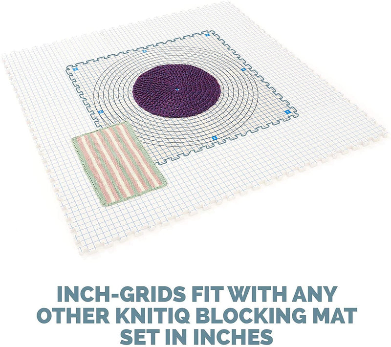 KnitIQ Blocking Mats for Knitting Extension Kit