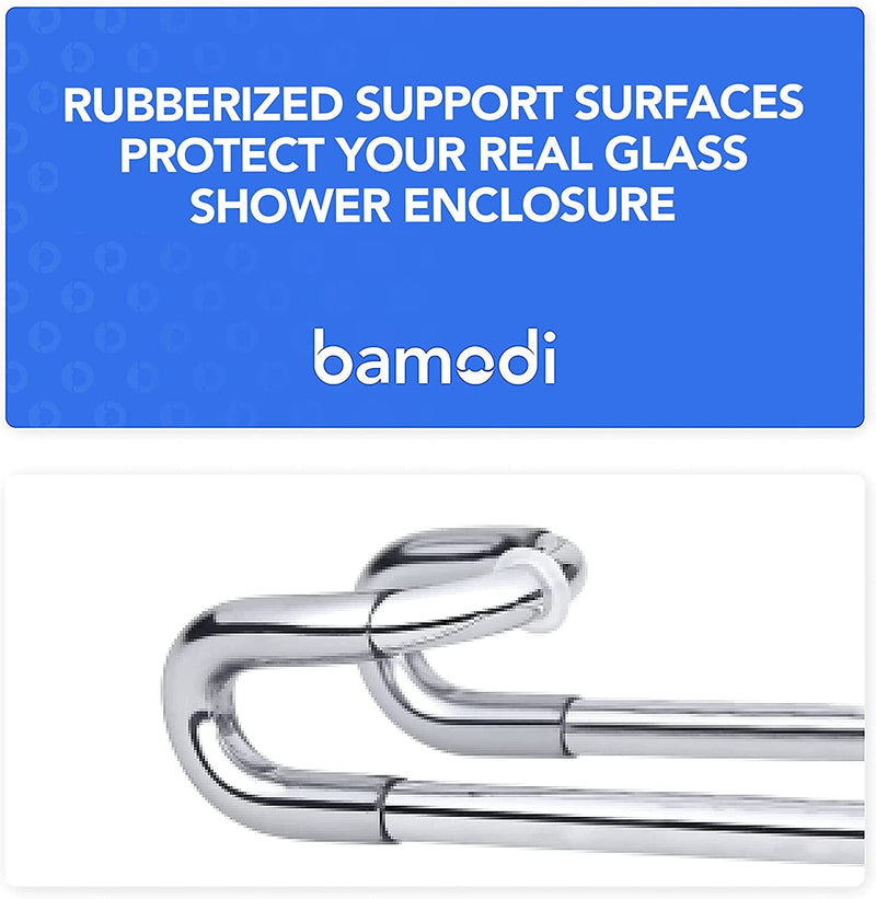 Rubber Shower Hooks for Glass Shower Wall